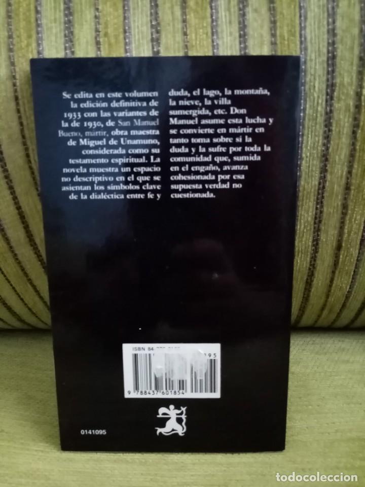 Libros de segunda mano: SAN MANUEL BUENO M&Aacute;RTIR - Foto 3