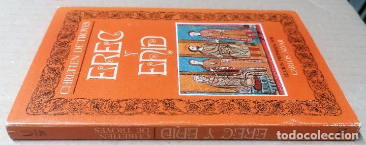 Libros de segunda mano: Chretien de Troyes, Erec y Enid, Editora Nacional, 1982 - Foto 2