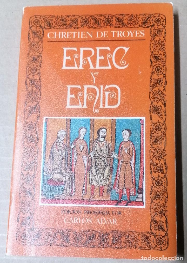 Libros de segunda mano: Chretien de Troyes, Erec y Enid, Editora Nacional, 1982 - Foto 1