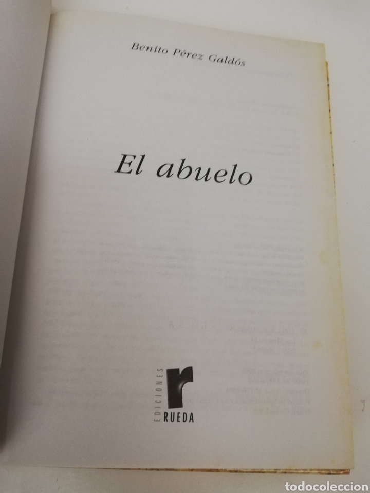 Libros de segunda mano: EL ABUELO (BENITO P&Eacute;REZ GALD&Oacute;S) - Foto 2