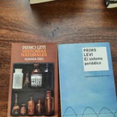 Libros de segunda mano: DOS LIBROS DE PRIMO LEVI. Lote 303158033