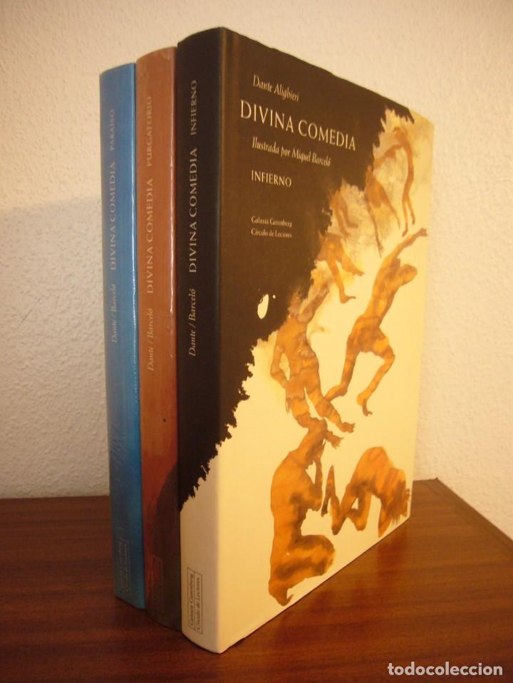 DANTE ALIGHIERI: DIVINA COMEDIA. ILUSTR. MIQUEL BARCELÓ. 3 VOLS. (GALAXIA GUTENBERG/ CÍRCULO, 2003) (Libros de Segunda Mano (posteriores a 1936) - Literatura - Narrativa - Clásicos)