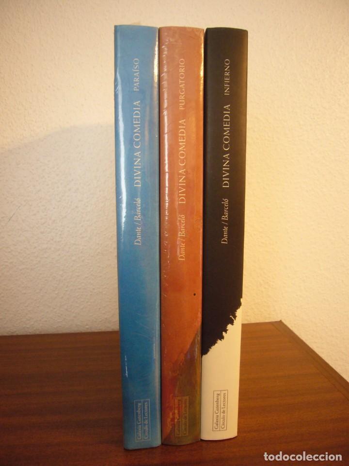 Libros de segunda mano: DANTE ALIGHIERI: DIVINA COMEDIA. ILUSTR. MIQUEL BARCELÓ. 3 VOLS. (GALAXIA GUTENBERG/ CÍRCULO, 2003) - Foto 2 - 303255858