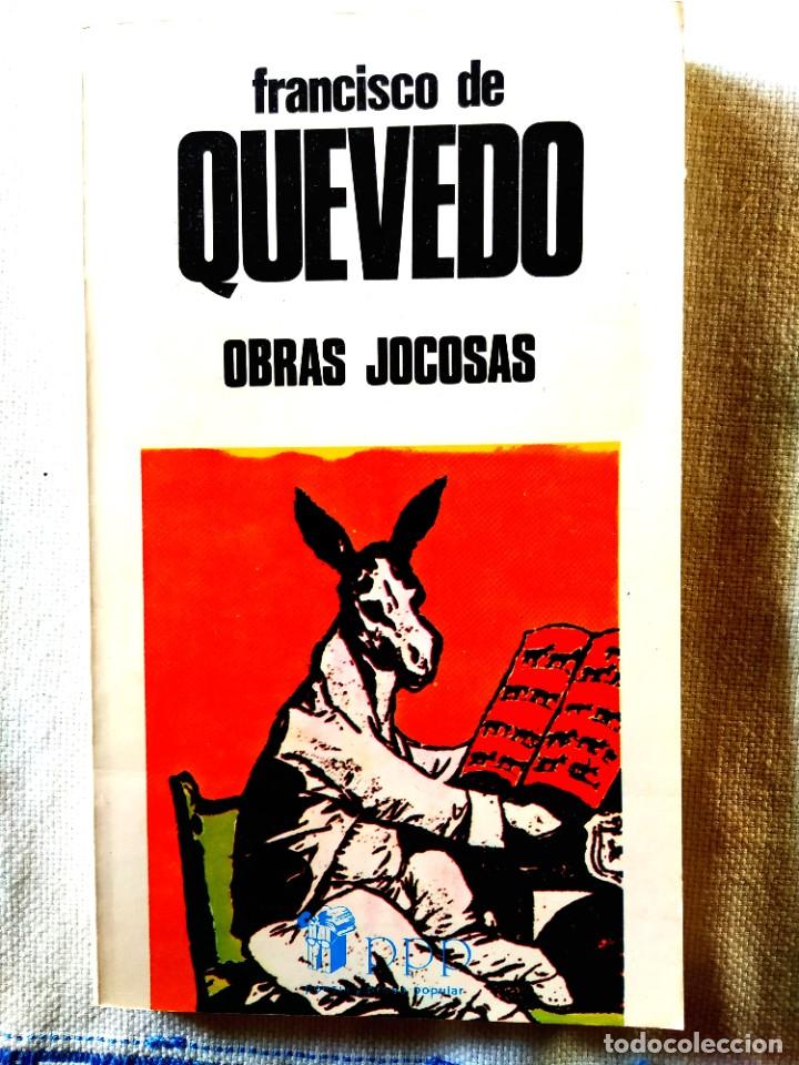 Libros de segunda mano: FRANCISCO DE QUEVEDO: OBRAS JOCOSAS - NUEVO - Foto 1