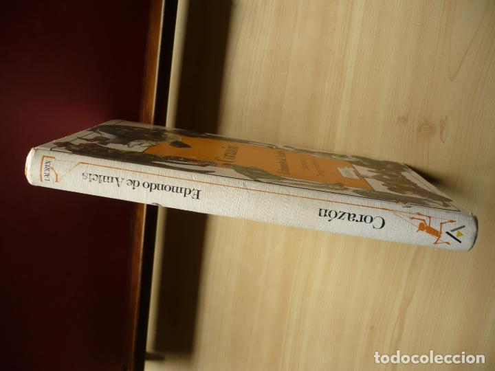 Libros de segunda mano: Coraz&oacute;n. Amicis. Laur&iacute;n, Anaya, 1990. Ex-Libris. - Foto 4