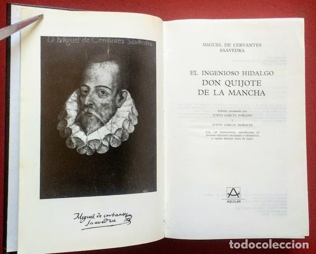Libros de segunda mano: DON QUIJOTE DE LA MANCHA - AGUILAR - Foto 3