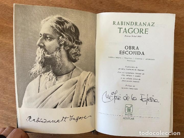 Libros de segunda mano: Obra escojida Rabindranath Tagore - Foto 2