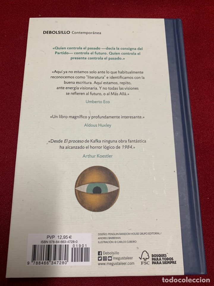 Libros de segunda mano: 1984. George Orwell. - Foto 3