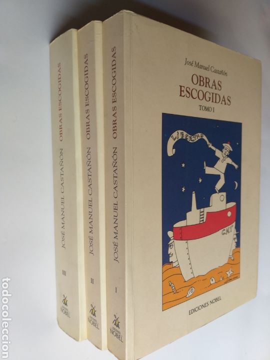 Libros de segunda mano: Obras escogidas Jos&eacute; Manuel Casta&ntilde;&oacute;n . Ediciones Nobel - Foto 1