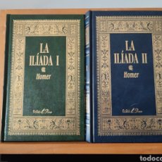 Libros de segunda mano: LA ILÍADA I I II HOMER. ED. FOLIO PROA.