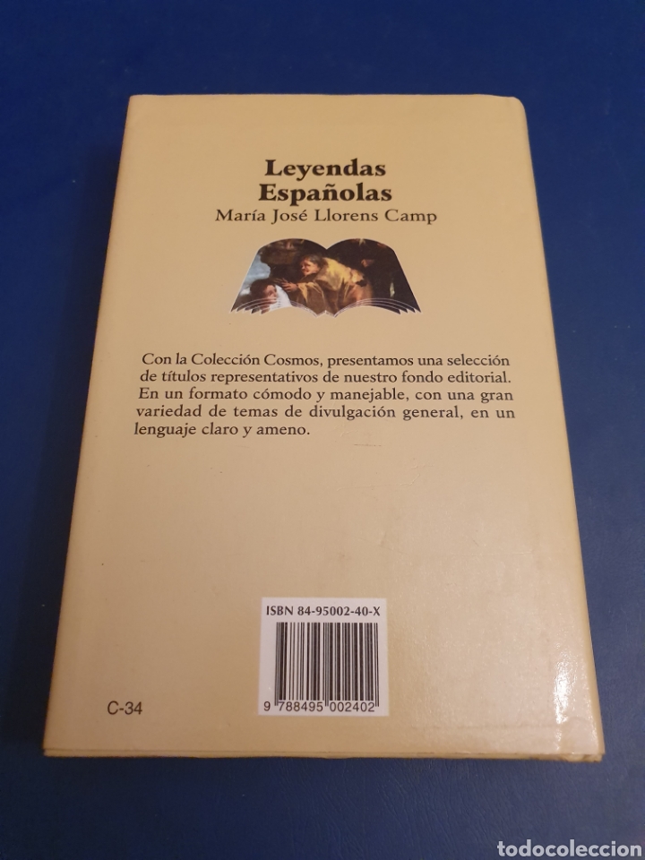 Libros de segunda mano: LEYENDAS ESPA&Ntilde;OLAS COLECCI&Oacute;N COSMOS EDIMAT LIBROS A&Ntilde;O 1998 - Foto 2