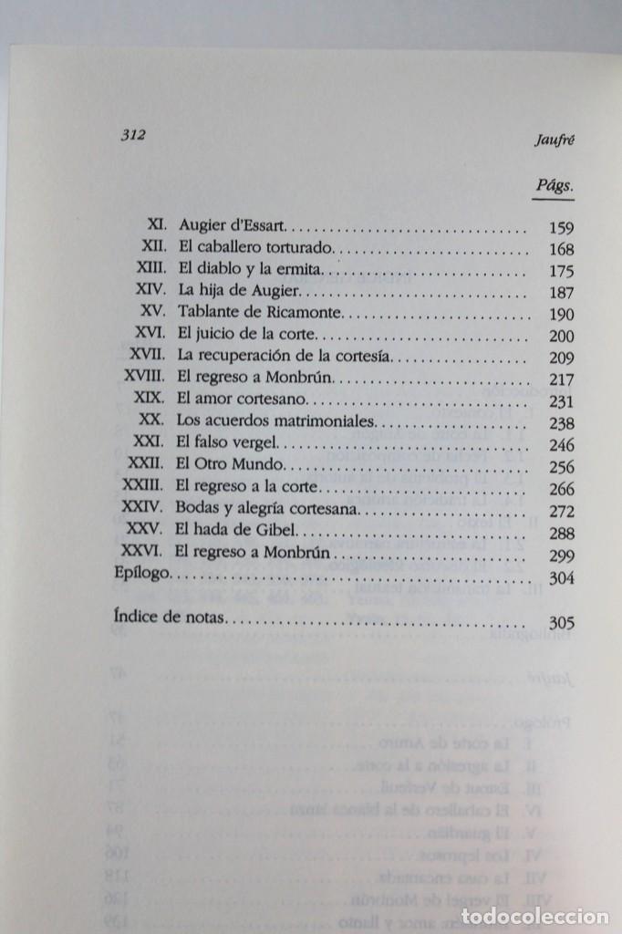 Libros de segunda mano: Jaufr&eacute; - Gredos Cl&aacute;sicos Medievales - Foto 5