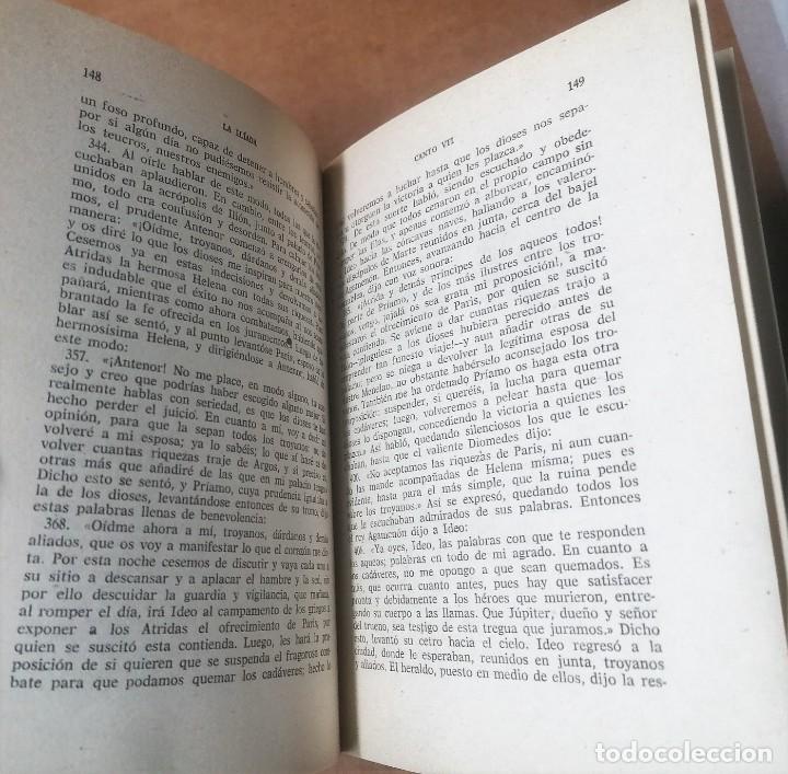 Libros de segunda mano: Homero, La Iliada, ediciones Ib&eacute;ricas, Madrid, 1965 - Foto 4