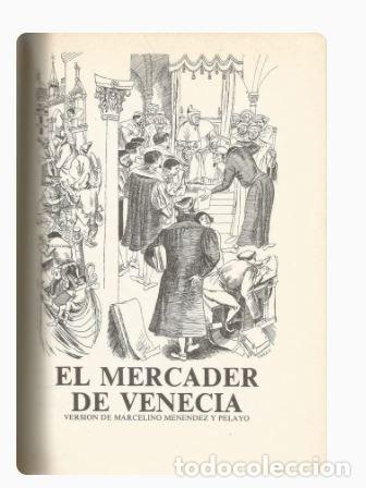 Libros de segunda mano: DRAMAS COMEDIAS - W. SHAKESPEARE 2 VOL. - Foto 7