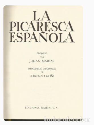 Libros de segunda mano: LA PICARESCA ESPA&Ntilde;OLA - Foto 3