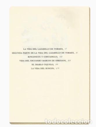 Libros de segunda mano: LA PICARESCA ESPA&Ntilde;OLA - Foto 5
