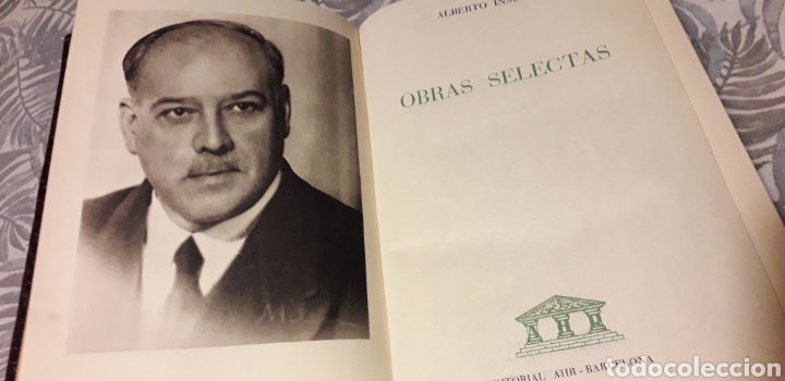 Libros de segunda mano: OBRAS SELECTAS, ALBERTO INSUA, - Foto 3