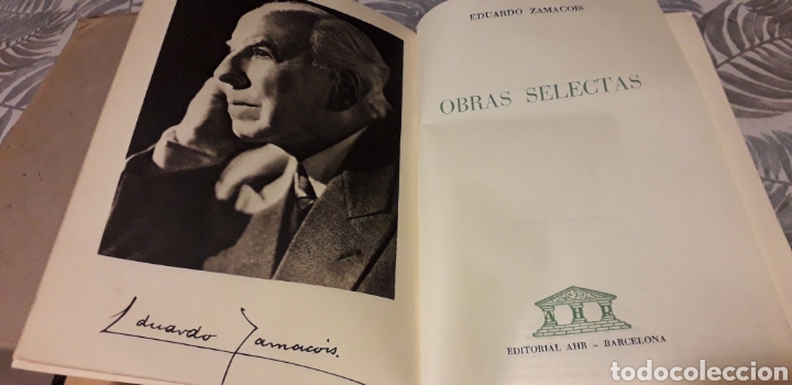 Libros de segunda mano: OBRAS SELECTAS, EDUARDO ZAMACOIS, - Foto 2