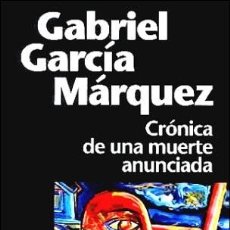 Libros de segunda mano: CRONICA DE UNA MUERTE ANUNCIADA. GABRIEL GARCIA MARQUEZ. PLAZA & JANES 2002. RUSTICA BUEN ESTADO. Lote 364031796