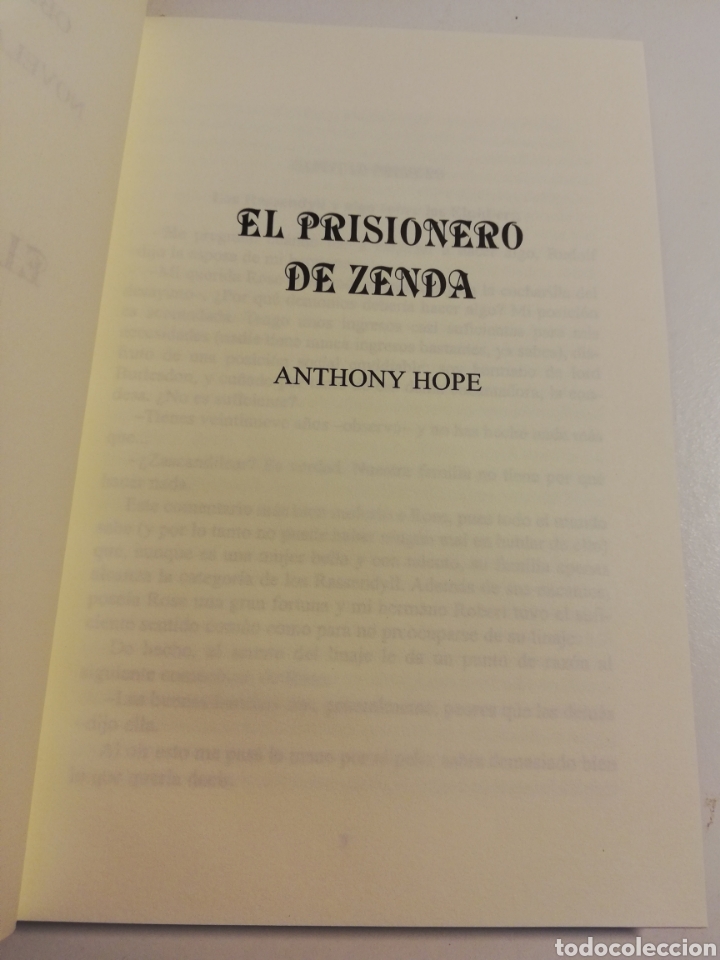 Libros de segunda mano: EL PRISIONERO DE ZENDA (ANTHONY HOPE) - Foto 2
