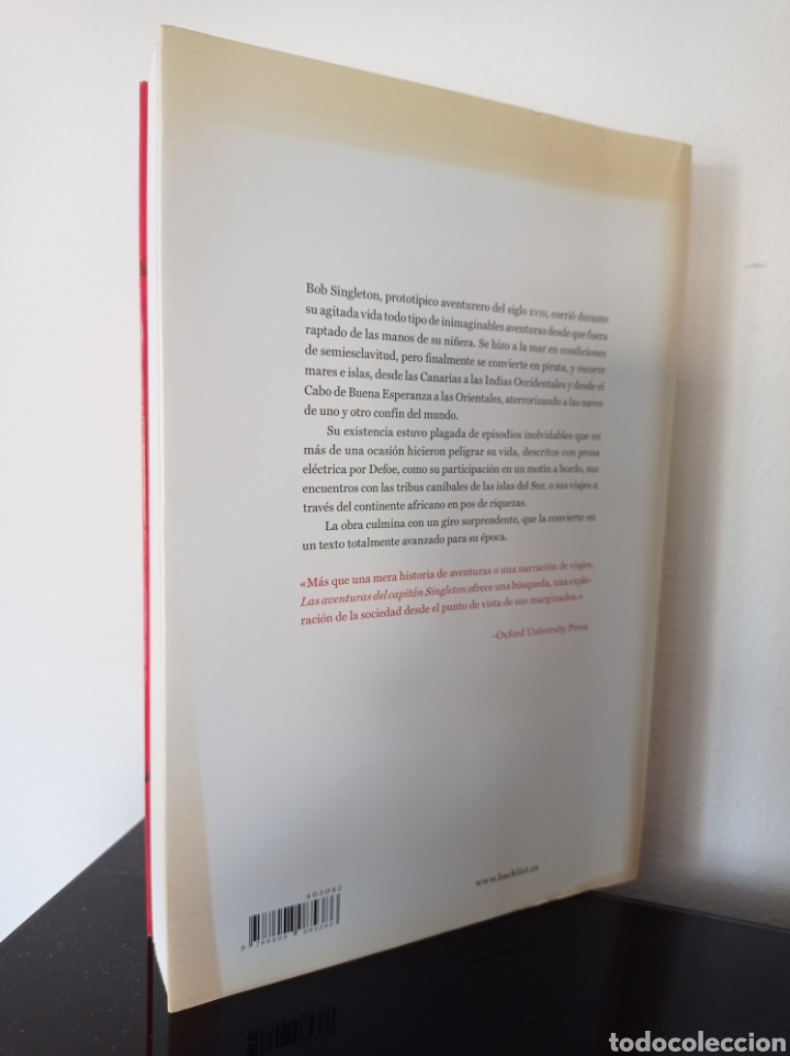 Libros de segunda mano: LAS AVENTURAS DEL CAPIT&Aacute;N SINGLETON - DANIEL DEFOE - BACKLIST - Foto 2