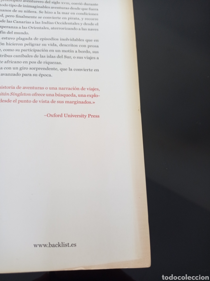 Libros de segunda mano: LAS AVENTURAS DEL CAPIT&Aacute;N SINGLETON - DANIEL DEFOE - BACKLIST - Foto 6