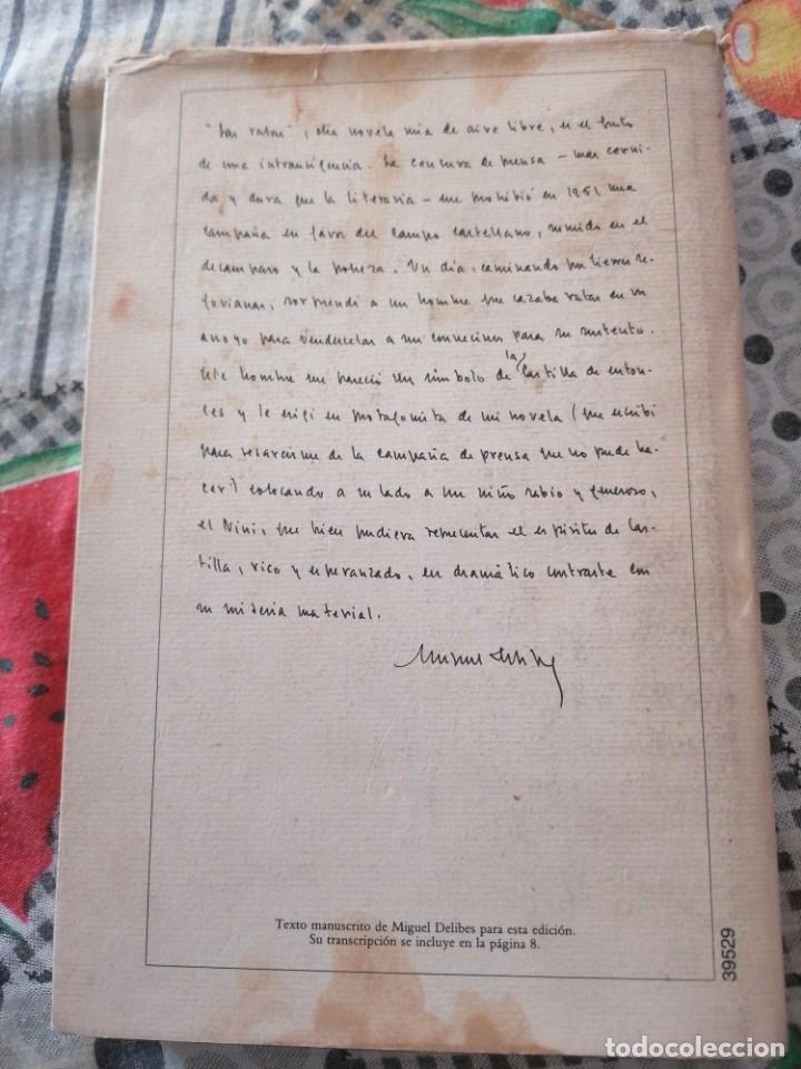 Libros de segunda mano: MIGUEL DELIBES - Foto 2