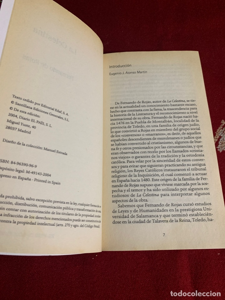 Libros de segunda mano: La Celestina. Fernando de Rojas. - Foto 5