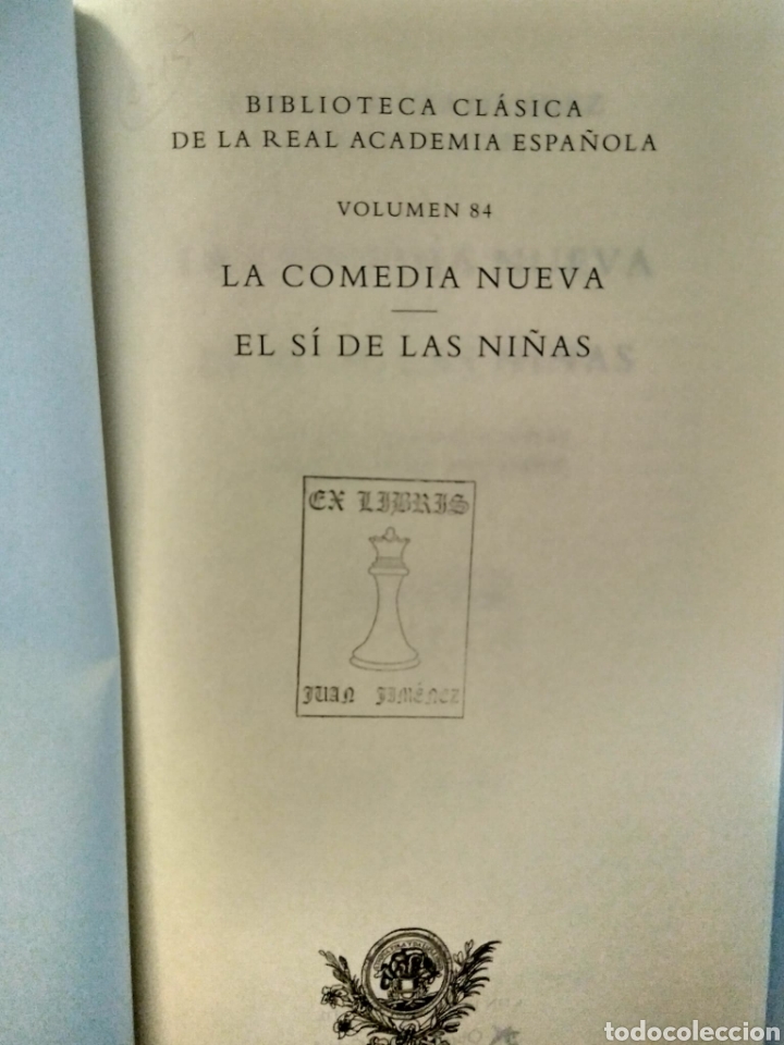 Libros de segunda mano: La comedia nueva. El s&iacute; de las ni&ntilde;as / Leandro Fern&aacute;ndez de Morat&iacute;n - Foto 5