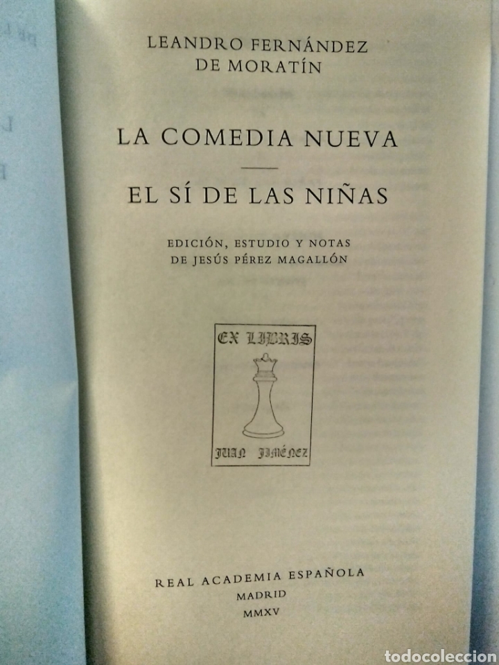 Libros de segunda mano: La comedia nueva. El s&iacute; de las ni&ntilde;as / Leandro Fern&aacute;ndez de Morat&iacute;n - Foto 4