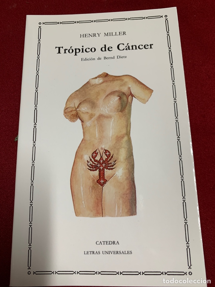 Libros de segunda mano: Tr&oacute;pico de c&aacute;ncer. Henry Miller. - Foto 1