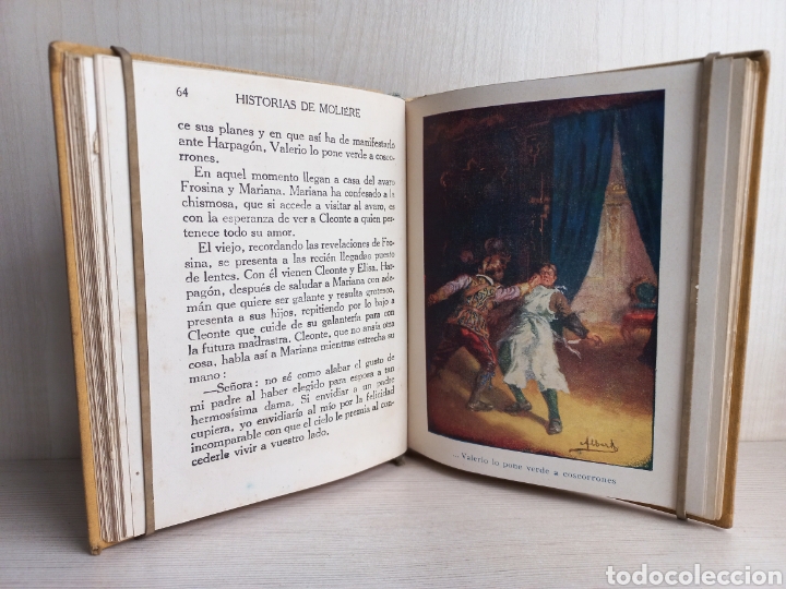 Libros de segunda mano: Historias de Moliere. Colecci&oacute;n Araluce 38, 1942. - Foto 5