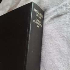 Libros de segunda mano: OBRAS COMPLETAS II (2), DE EMILIA PARDO BAZÁN. AGUILAR, 1973. EXCELENTE ESTADO