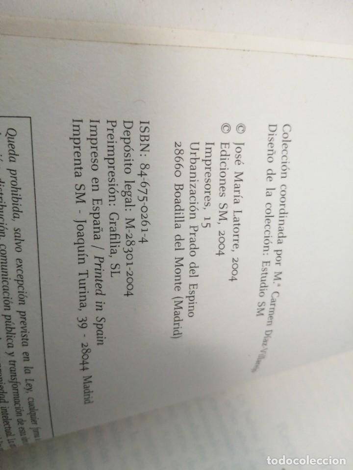 Libros de segunda mano: Libro ENCUENTRO EN EL ABISMO Jos&eacute; Mar&iacute;a Latorre ediciones SM - Foto 3