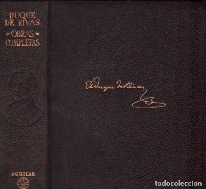 Libros de segunda mano: OBRAS COMPLETAS. DUQUE DE RIVAS. AGUILAR. A-AGUI-1022 - Foto 1