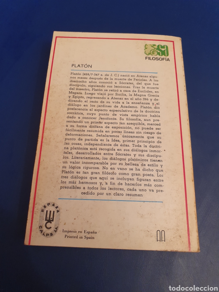 Libros de segunda mano: DIALOGOS PLAT&Oacute;N AUSTRAL SEGUNDA EDICI&Oacute;N 1978 - Foto 2