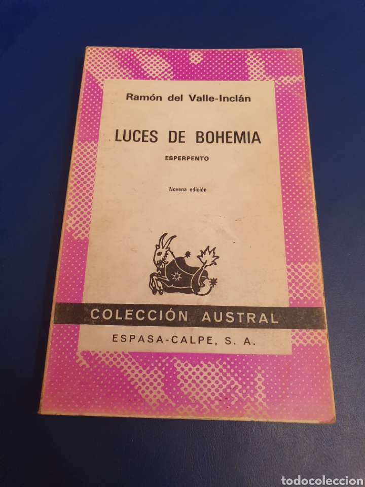 Libros de segunda mano: LUCES DE BOHEMIA RAM&Oacute;N DEL VALLE-INCL&Aacute;N AUSTRAL A&Ntilde;O 1978 - Foto 1
