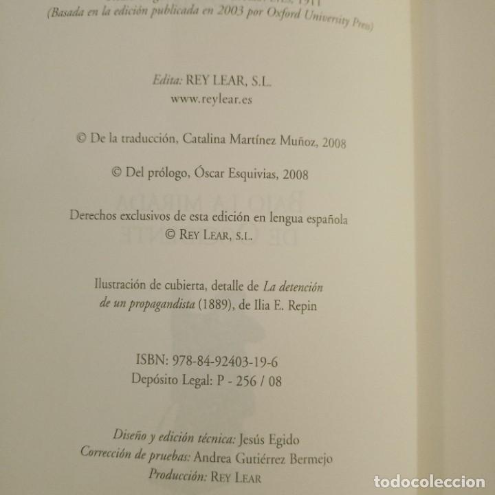 Libros de segunda mano: BAJO LA MIRADA DE OCCIDENTE. JOSEPH CONRAD. EDITA REY LEAR. 2008 - Foto 4