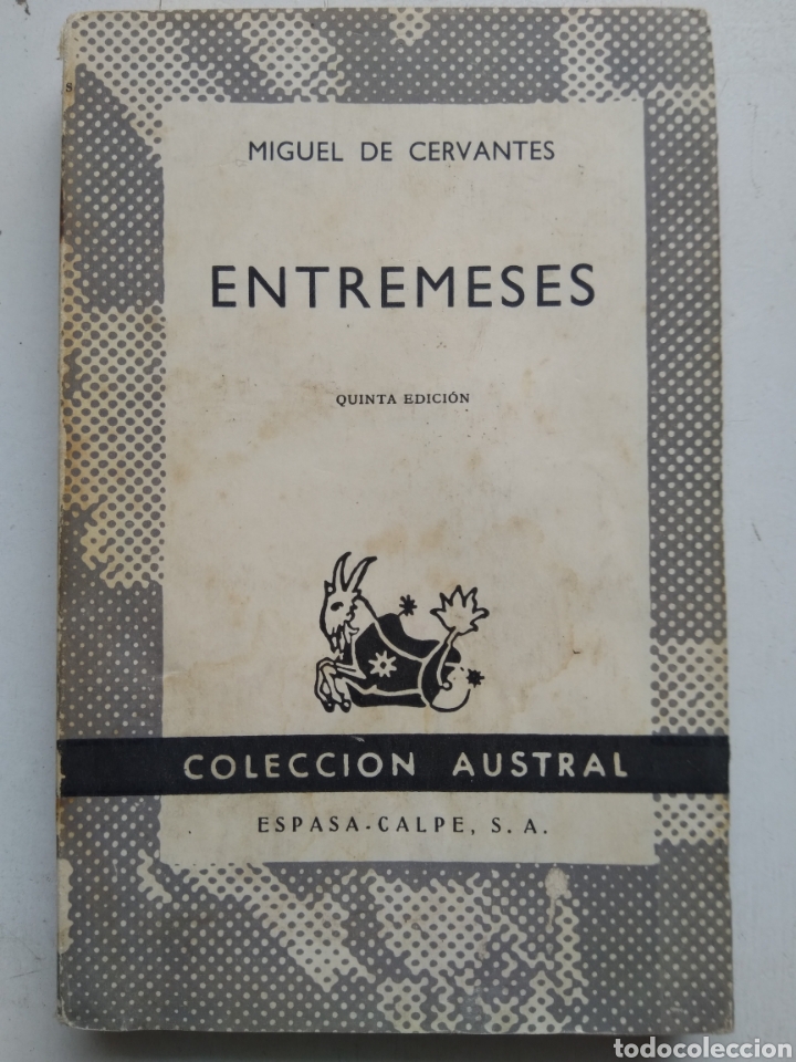 Libros de segunda mano: ENTREMESES/MIGUEL DE CERVANTES - Foto 1