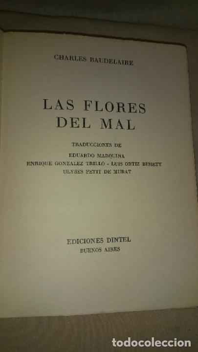 Libros de segunda mano: LAS FLORES DEL MAL - CHARLES BAUDELAIRE - EDICION NUMERADA. - Foto 2