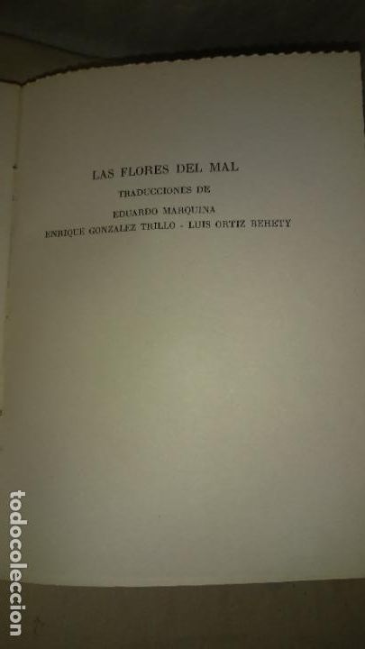 Libros de segunda mano: LAS FLORES DEL MAL - CHARLES BAUDELAIRE - EDICION NUMERADA. - Foto 4