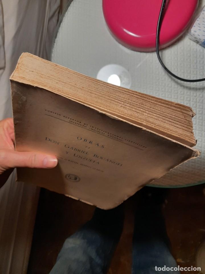 Libros de segunda mano: Obras de don Gabriel Boc&aacute;ngel y Unzueta - Foto 2