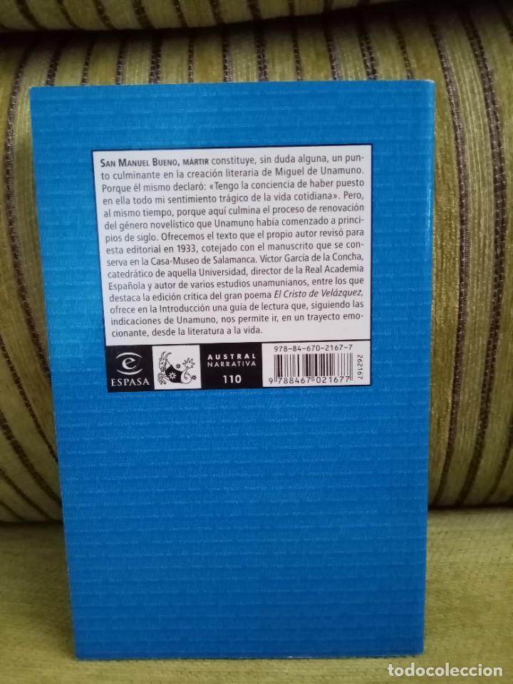 Libros de segunda mano: SAN MANUEL BUENO M&Aacute;RTIR - Foto 3