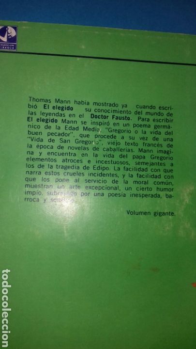 Libros de segunda mano: THOMAS MANN: EL ELEGIDO. ED SUDAMERICANA, 1970. - Foto 2