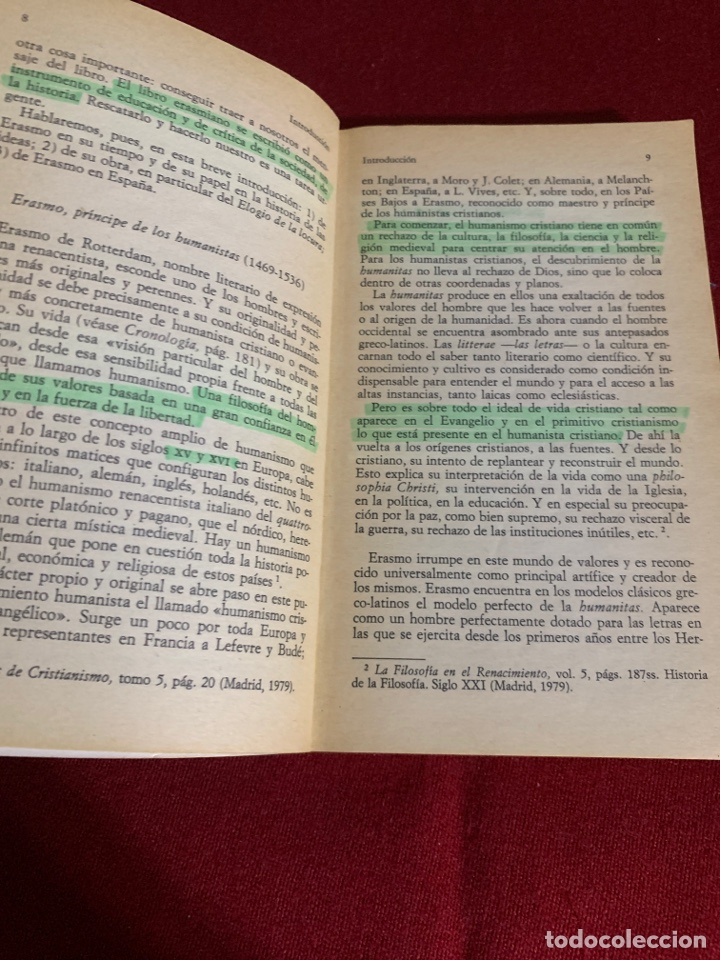 Libros de segunda mano: Elogio de la locura. Erasmo de Rotterdam. - Foto 4
