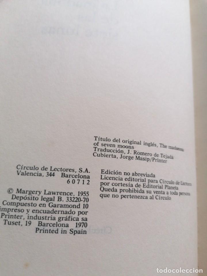 Libros de segunda mano: LA MADONNA DE LAS SIETE LUNAS - Foto 3