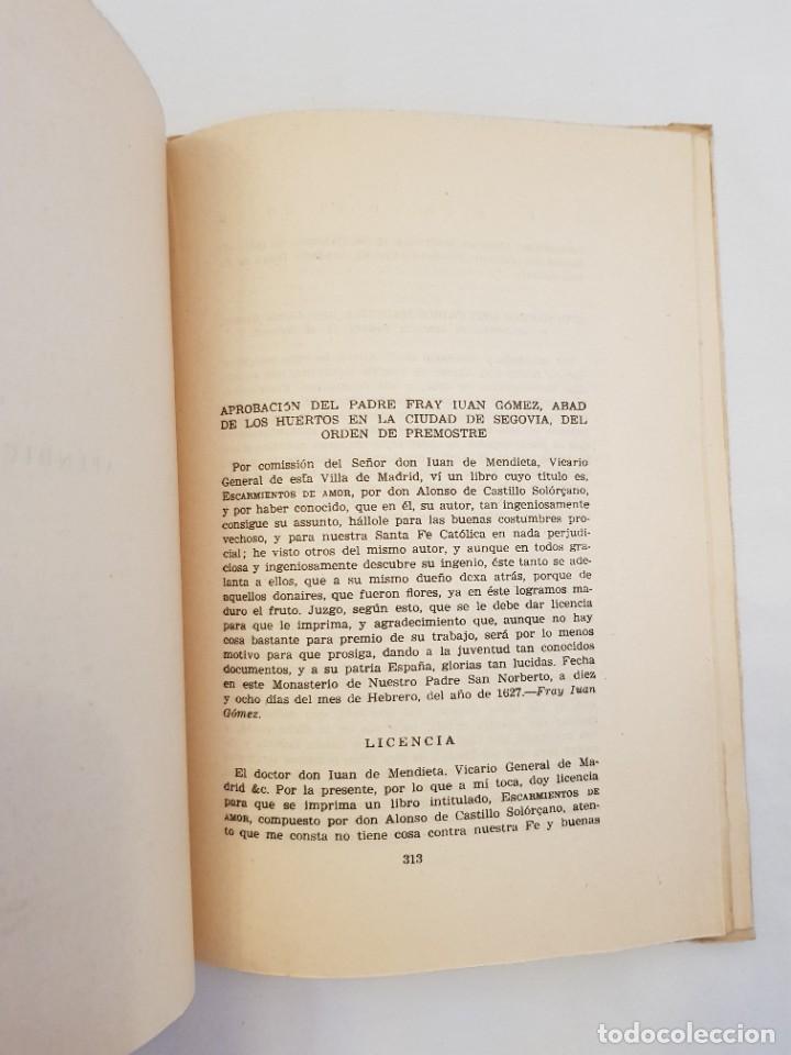Libros de segunda mano: 1a ed. Lisardo enamorado. Alonso de Castillo Sol&oacute;rzano. - Foto 11