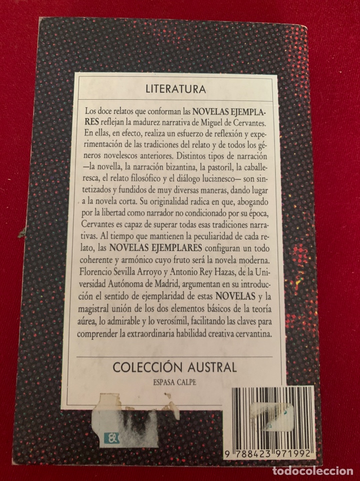 Libros de segunda mano: Novelas ejemplares. Tomo I. Miguel de Cervantes. - Foto 2