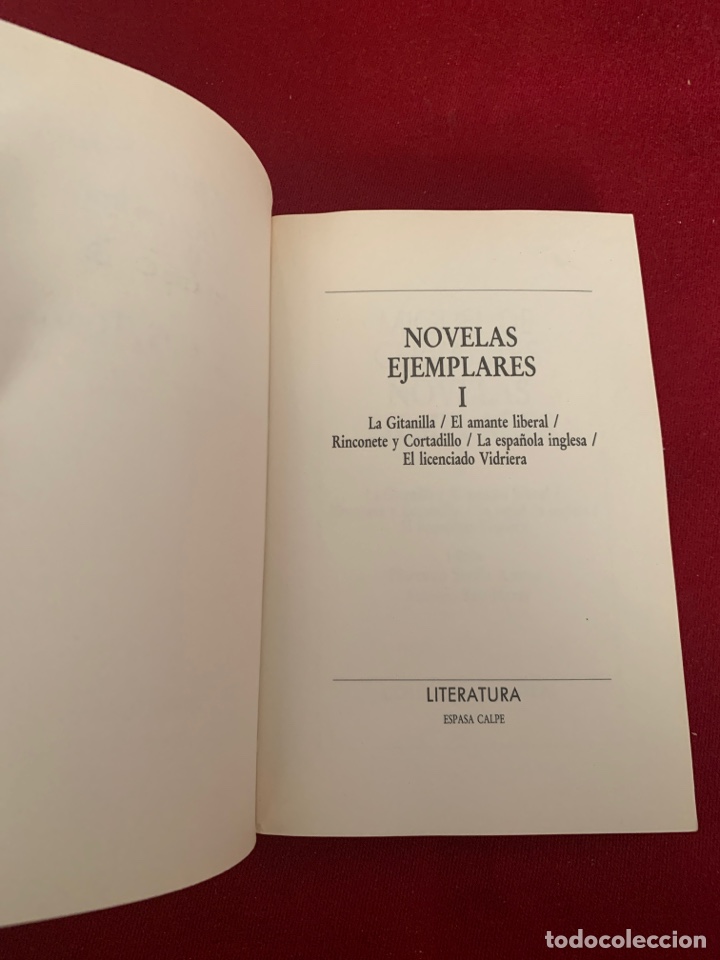 Libros de segunda mano: Novelas ejemplares. Tomo I. Miguel de Cervantes. - Foto 3