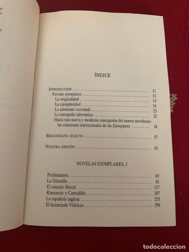 Libros de segunda mano: Novelas ejemplares. Tomo I. Miguel de Cervantes. - Foto 5